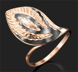 *Кольцо р.18 цв Красное арт. 01-4887-00-000-1110-04-922 (вес 2,16 г) - фото 15431