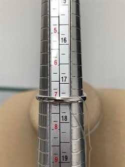 *Кольцо р.17,5 Апатит цв Белое арт 1-206468-00-35-309 вес 2,43 г - фото 156472 *Кольцо р.17,5 Апатит цв Белое арт 1-206468-00-35-309 вес 2,43 г - фото 156472