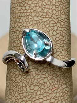 *Кольцо р.17,5 Апатит цв Белое арт 1-206468-00-35-309 вес 2,43 г - фото 156474 *Кольцо р.17,5 Апатит цв Белое арт 1-206468-00-35-309 вес 2,43 г - фото 156474