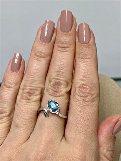 *Кольцо р.17,5 Апатит цв Белое арт 1-206468-00-35-309 вес 2,43 г - фото 156477 *Кольцо р.17,5 Апатит цв Белое арт 1-206468-00-35-309 вес 2,43 г - фото 156477