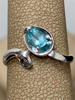 *Кольцо р.17,5 Апатит цв Белое арт 1-206468-00-35-309 вес 2,43 г - фото 156480 *Кольцо р.17,5 Апатит цв Белое арт 1-206468-00-35-309 вес 2,43 г - фото 156480