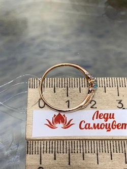 *Кольцо р.18,5 Апатит цв Красное арт. 14111-143-120 (вес 1,26 г) - фото 156563 *Кольцо р.18,5 Апатит цв Красное арт. 14111-143-120 (вес 1,26 г) - фото 156563