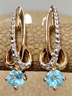 *Серьги Апатит цв Красное арт. 24111-143-328 (вес 1,77 г) - фото 156568 *Серьги Апатит цв Красное арт. 24111-143-328 (вес 1,77 г) - фото 156568