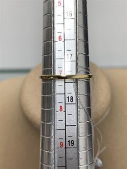 *Кольцо р.17,5 Апатит цв Лимонное арт. 14111-343-996 (вес 1,17 г) - фото 156607 *Кольцо р.17,5 Апатит цв Лимонное арт. 14111-343-996 (вес 1,17 г) - фото 156607