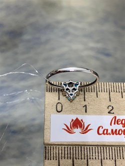 *Кольцо р.17 Бирюза Аризона цв Белое арт. 14563-212-178 (вес 1,18 г) - фото 156650 *Кольцо р.17 Бирюза Аризона цв Белое арт. 14563-212-178 (вес 1,18 г) - фото 156650