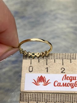 *Кольцо р.17,5 Апатит цв Лимонное арт. 14167-343-840 (вес 1,28 г) - фото 156714 *Кольцо р.17,5 Апатит цв Лимонное арт. 14167-343-840 (вес 1,28 г) - фото 156714