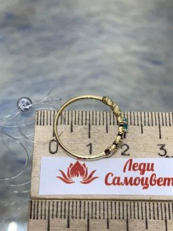 *Кольцо р.17,5 Апатит цв Лимонное арт. 14167-343-840 (вес 1,28 г) - фото 156716 *Кольцо р.17,5 Апатит цв Лимонное арт. 14167-343-840 (вес 1,28 г) - фото 156716