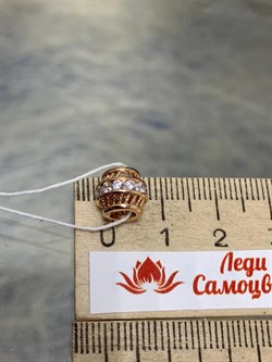 *Подвеска Шарм Белый Фианит арт. п3-988з200-956 Вес 1,05 г - фото 156894 *Подвеска Шарм Белый Фианит арт. п3-988з200-956 Вес 1,05 г - фото 156894