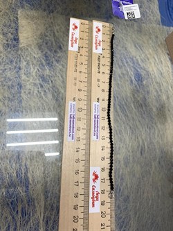 *Браслет р.19 иск Черная Шпинель арт. БШП1-559-910 Вес 2,31 г - фото 157212 *Браслет р.19 иск Черная Шпинель арт. БШП1-559-910 Вес 2,31 г - фото 157212