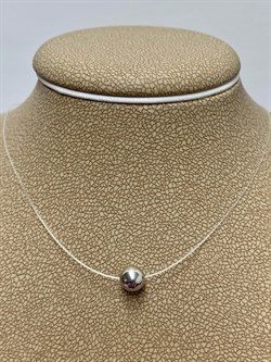 *Колье р.38 Лунария Белый Родий арт. пк-017р-192 (Вес 1,56 г) - фото 158644 *Колье р.38 Лунария Белый Родий арт. пк-017р-192 (Вес 1,56 г) - фото 158644