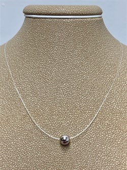 *Колье р.38 Лунария Белый Родий арт. пк-017р-192 (Вес 1,56 г) - фото 158645 *Колье р.38 Лунария Белый Родий арт. пк-017р-192 (Вес 1,56 г) - фото 158645