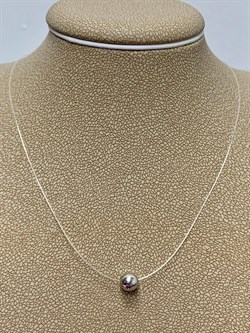 *Колье р.38 Лунария Белый Родий арт. пк-017р-192 (Вес 1,56 г) - фото 158647 *Колье р.38 Лунария Белый Родий арт. пк-017р-192 (Вес 1,56 г) - фото 158647