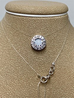 *Колье р.38 Белый Фианит арт. Л40221р-931 Вес 1,77 г - фото 159311 *Колье р.38 Белый Фианит арт. Л40221р-931 Вес 1,77 г - фото 159311