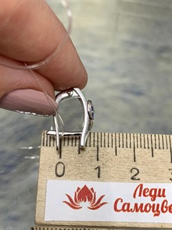 *Серьги Танзанит цв Белое арт. 2-106-860-31-678 (вес 3,98 г) - фото 161164 *Серьги Танзанит цв Белое арт. 2-106-860-31-678 (вес 3,98 г) - фото 161164