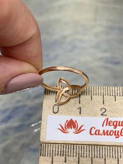 *Кольцо р.18,5 Триглав цв Красное арт. 1000432-871 (вес 1,56 г) - фото 161193 *Кольцо р.18,5 Триглав цв Красное арт. 1000432-871 (вес 1,56 г) - фото 161193