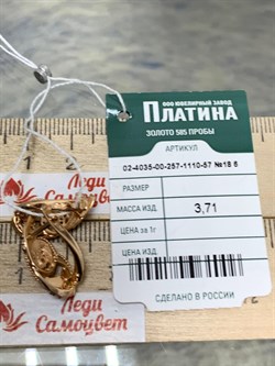 *Серьги Микс Родолит Аметист цв Красное арт. 02-4035-00-257-1110-57-009 вес 3,71 г - фото 161341 *Серьги Микс Родолит Аметист цв Красное арт. 02-4035-00-257-1110-57-009 вес 3,71 г - фото 161341