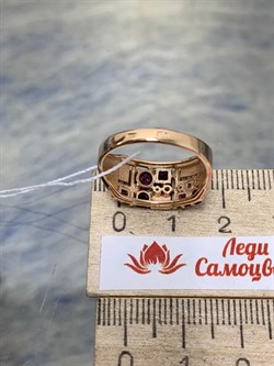 *Кольцо р.18 Микс Родолит Аметист цв Красное арт 01-5307-00-257-1111-57-760 вес 3,3 г - фото 161414 *Кольцо р.18 Микс Родолит Аметист цв Красное арт 01-5307-00-257-1111-57-760 вес 3,3 г - фото 161414