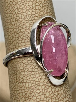 *Кольцо р.18 Розовый Турмалин цв Белое арт. 1790608-153 вес 3,11 г - фото 161432 *Кольцо р.18 Розовый Турмалин цв Белое арт. 1790608-153 вес 3,11 г - фото 161432