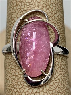 *Кольцо р.18 Розовый Турмалин цв Белое арт. 1790608-153 вес 3,11 г - фото 161433 *Кольцо р.18 Розовый Турмалин цв Белое арт. 1790608-153 вес 3,11 г - фото 161433