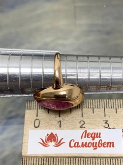 *Кольцо р.18 Розовый Турмалин цв Красное арт. 1795084-743 вес 4,53 г - фото 162252 *Кольцо р.18 Розовый Турмалин цв Красное арт. 1795084-743 вес 4,53 г - фото 162252