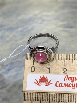 *Кольцо р.18 Розовый Турмалин цв Белое арт. 1791748-004 вес 3,63 г - фото 162291 *Кольцо р.18 Розовый Турмалин цв Белое арт. 1791748-004 вес 3,63 г - фото 162291