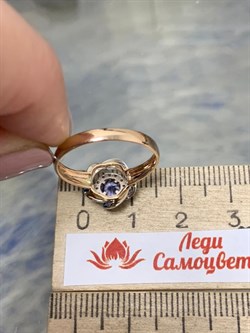 *Кольцо р.17,5 Танзанит цв Красное и Белое арт 1-408362-00-31-645 вес 2,04 г - фото 162589 *Кольцо р.17,5 Танзанит цв Красное и Белое арт 1-408362-00-31-645 вес 2,04 г - фото 162589