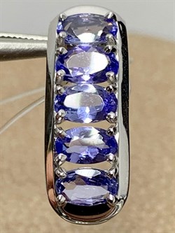 *Подвеска Танзанит цв Белое арт. 3-207293-00-31-345 (вес 1,75 г) - фото 162651