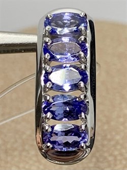 *Подвеска Танзанит цв Белое арт. 3-207293-00-31-044 вес 1,73 г - фото 162659 *Подвеска Танзанит цв Белое арт. 3-207293-00-31-044 вес 1,73 г - фото 162659