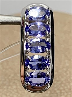 *Подвеска Танзанит цв Белое арт. 3-207293-00-31-044 вес 1,73 г - фото 162661 *Подвеска Танзанит цв Белое арт. 3-207293-00-31-044 вес 1,73 г - фото 162661