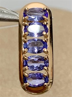 *Подвеска Танзанит цв Красное арт. 3-107293-00-31-323 вес 1,69 г - фото 162667 *Подвеска Танзанит цв Красное арт. 3-107293-00-31-323 вес 1,69 г - фото 162667