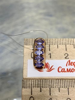 *Подвеска Танзанит цв Красное арт. 3-107293-00-31-323 вес 1,69 г - фото 162670 *Подвеска Танзанит цв Красное арт. 3-107293-00-31-323 вес 1,69 г - фото 162670