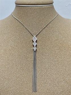 *Колье р.45 Белый Бр цв Белое арт. 6-356-843 вес 2,88 г - фото 162803 *Колье р.45 Белый Бр цв Белое арт. 6-356-843 вес 2,88 г - фото 162803