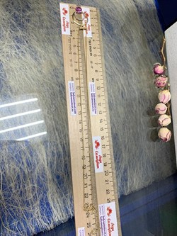 *Колье р.45-50 Розовый Сапфир цв Лимонное арт 6-360450-00-45-723 (вес 4,26 г) - фото 162823 *Колье р.45-50 Розовый Сапфир цв Лимонное арт 6-360450-00-45-723 (вес 4,26 г) - фото 162823