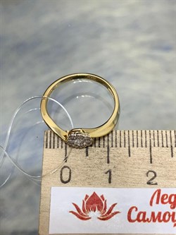 *Кольцо р.16,5 Белый Бр цв Лимонное арт. 1-106-644-8001700257505 (вес 1,74 г) - фото 162894 *Кольцо р.16,5 Белый Бр цв Лимонное арт. 1-106-644-8001700257505 (вес 1,74 г) - фото 162894