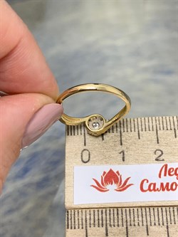 *Кольцо р.16,5 Белый Бр цв Лимонное арт. 1-106-644-8001700257505 (вес 1,74 г) - фото 162895 *Кольцо р.16,5 Белый Бр цв Лимонное арт. 1-106-644-8001700257505 (вес 1,74 г) - фото 162895