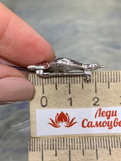 *Брошь Такса Голубой Топаз арт. 04-1012/00ТБ-00-633 вес 2,77 г - фото 163206 *Брошь Такса Голубой Топаз арт. 04-1012/00ТБ-00-633 вес 2,77 г - фото 163206