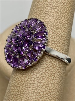 *Кольцо р.21 Аметист арт. 01-2559/00АМ-17-091 вес 5,65 г - фото 163910 *Кольцо р.21 Аметист арт. 01-2559/00АМ-17-091 вес 5,65 г - фото 163910