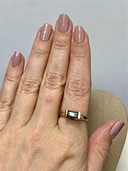 *Кольцо р.18 Зеленый Турмалин цв Лимонное арт. 1-107-664-55-706 (вес 4 г) - фото 163995 *Кольцо р.18 Зеленый Турмалин цв Лимонное арт. 1-107-664-55-706 (вес 4 г) - фото 163995