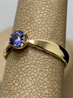 *Кольцо р.18 Танзанит цв Лимонное арт.1-107-254-31-544 вес 2,1 г - фото 164059 *Кольцо р.18 Танзанит цв Лимонное арт.1-107-254-31-544 вес 2,1 г - фото 164059