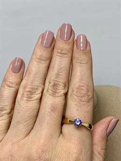 *Кольцо р.18 Танзанит цв Лимонное арт.1-107-254-31-544 вес 2,1 г - фото 164064 *Кольцо р.18 Танзанит цв Лимонное арт.1-107-254-31-544 вес 2,1 г - фото 164064