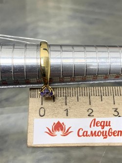 *Кольцо р.17,5 Танзанит цв Лимонное арт. 1-107-254-31-943 вес 1,91 г - фото 164090 *Кольцо р.17,5 Танзанит цв Лимонное арт. 1-107-254-31-943 вес 1,91 г - фото 164090