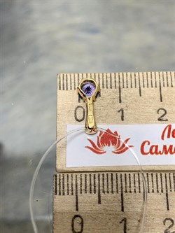 *Подвеска Танзанит цв Лимонное арт. 3-928-31-640 вес 0,63 г - фото 164147