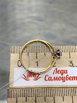 *Кольцо р.18 Танзанит цв Лимонное арт. 1-107-254-31-536 вес 1,8 г - фото 164169 *Кольцо р.18 Танзанит цв Лимонное арт. 1-107-254-31-536 вес 1,8 г - фото 164169