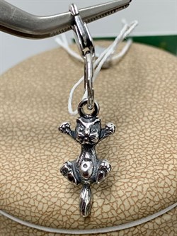 *Подвеска-Брелок Котик Карабин Открывается МЯУ! арт. 0369Пк-347 вес 1,7 г - фото 164360 *Подвеска-Брелок Котик Карабин Открывается МЯУ! арт. 0369Пк-347 вес 1,7 г - фото 164360