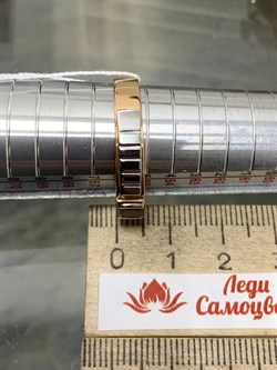 *Кольцо р.21 Гранат цв Красное и Белое арт. 01-5216-00-204-1111-57-521 вес 5,51 г - фото 164487