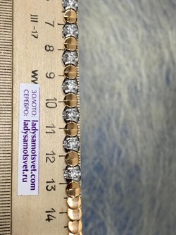 *Браслет р.19 Белый Бр цв Красное и Белое арт. 10-119-482 вес 10,7 г - фото 164567 *Браслет р.19 Белый Бр цв Красное и Белое арт. 10-119-482 вес 10,7 г - фото 164567