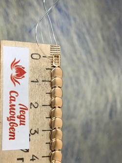 *Браслет р.19 Белый Бр цв Красное и Белое арт. 10-119-482 вес 10,7 г - фото 164568 *Браслет р.19 Белый Бр цв Красное и Белое арт. 10-119-482 вес 10,7 г - фото 164568