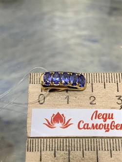 *Подвеска Танзанит цв Лимонное арт. 3-307293-00-31-290 вес 1,71 г - фото 165057 *Подвеска Танзанит цв Лимонное арт. 3-307293-00-31-290 вес 1,71 г - фото 165057