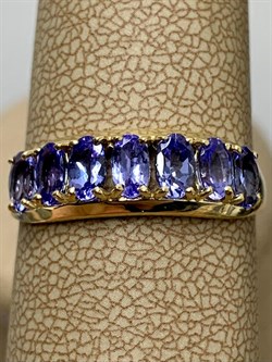 *Кольцо р.20 Танзанит цв Лимонное арт 1-107-293-31-989 вес 2,28 г - фото 165130