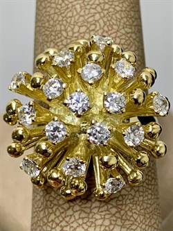 *Кольцо р.19 Белый Фианит цв Лимонное арт. К571Л-404 вес 14,39 г - фото 165201 *Кольцо р.19 Белый Фианит цв Лимонное арт. К571Л-404 вес 14,39 г - фото 165201